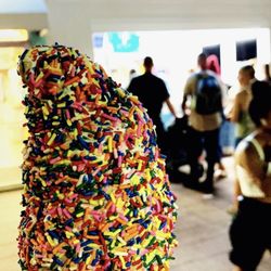 Kohr Brothers - Custard cone with rainbow jimmies