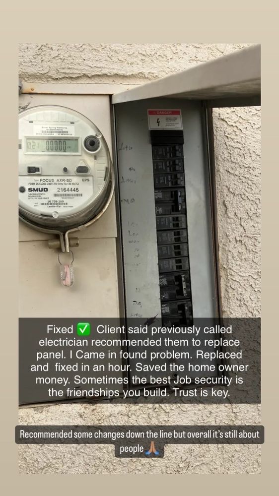 Slide of Tovo electrical services