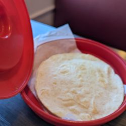 Oasis Restaurant - 3 accompanying soft warm flour tortillas