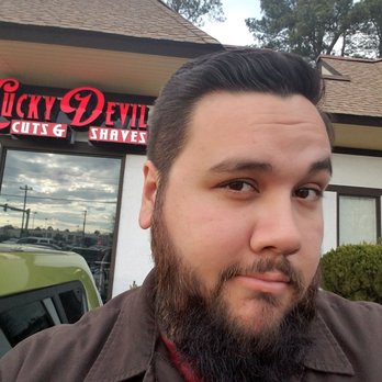Lucky Devil Barbers - And after! - Barbers Near Me - Norfolk, Virginia
