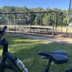 Southern Boundaries Park - The. Ire from the stands of the ball field.