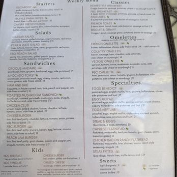 Fredericksburg Brunch - Menu - Breakfast & Brunch Near Me - Fredericksburg, Texas