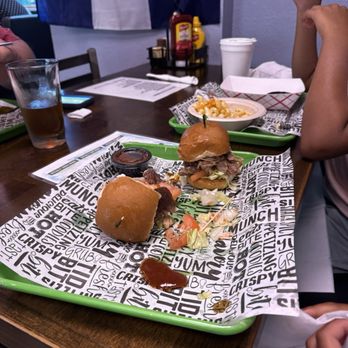 Big Daddy J's 5 Great Things - Assorted sliders - Bars Near Me - Cocoa Beach, Florida Big Daddy J's 5 Great Things - Assorted sliders - Bars Near Me - Cocoa Beach, Florida
