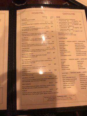 Menu photo 4 GRUPPO NYCThinCrust Pizza New York, NY