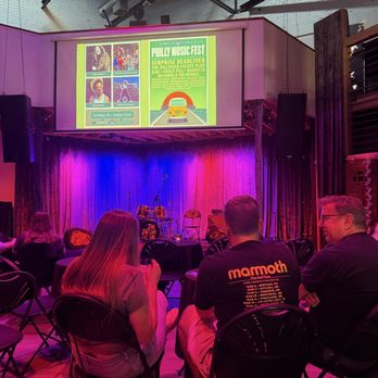 The Fallser Club - Looking at the stage from my seat before the show. - Performing Arts Near Me - Philadelphia, Pennsylvania