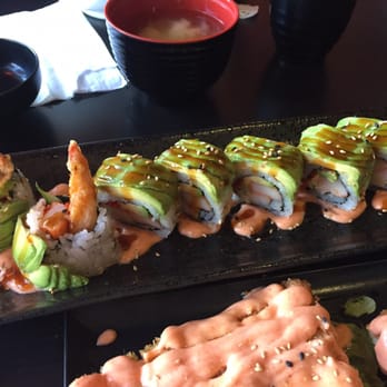 Tim Sushi and Cafe - Green dragon roll~ - Sushi Bars Near Me - Markham, Ontario