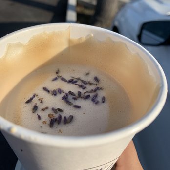 Brewja Coffee - Lavender lattee - Coffee & Tea Near Me - San Lorenzo, California
