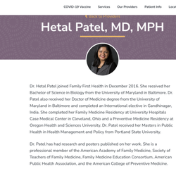 Family First Health - George Street Center - Physician who does not take patients seriously