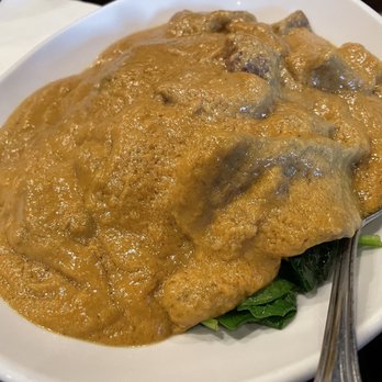 Phnom Penh House - Peanut sauce beef and spinach - Cambodian Near Me - Alameda, California Phnom Penh House - Peanut sauce beef and spinach - Cambodian Near Me - Alameda, California