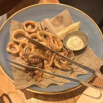Bulla Gastrobar - Crispy Calamari - Spanish Near Me - Plano, Texas