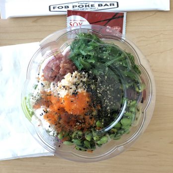 FOB Poke Bar -  Capitol Hill - My second bowl in a week.... THE BEST - Poke Near Me - Seattle, Washington