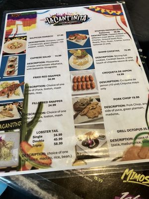 Menu photo 1 La Cantinita Royal Palm Beach, FL