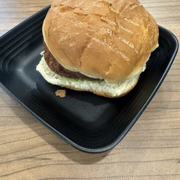 Cold bun tikki!