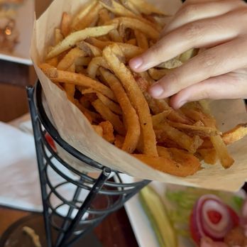 Gourmet Burger Bistro - Seasoned Fries - Burgers Near Me - Port Jefferson, New York Gourmet Burger Bistro - Seasoned Fries - Burgers Near Me - Port Jefferson, New York