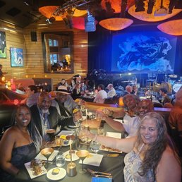 Celebrating of marriage at the iconic Vibrato Grill. Celebrating of marriage at the iconic Vibrato Grill.