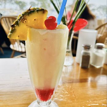 Wind & Sea - Non- alcoholic Lava flow - Seafood Near Me - Dana Point, California