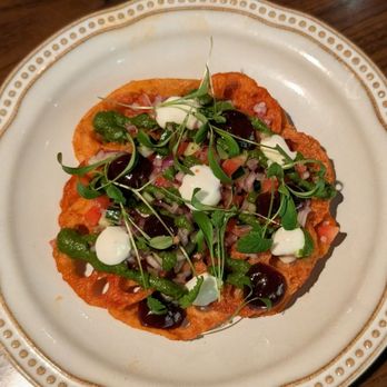Tapori - Lotus Root Chaat ($14) - Indian Near Me - Washington, DC, District of Columbia