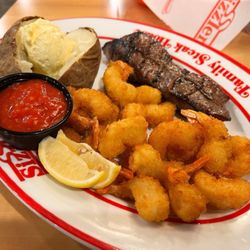 Nobody's perfect We've all lost and we've all lied Birthday Dinner Steak & Unlimited Crispy Shrimp from #Sizzler