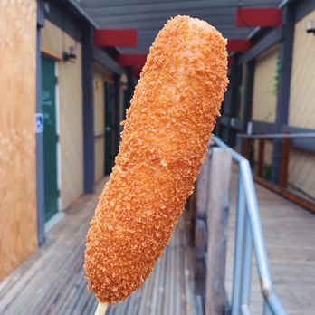 Seoul Hotdog - veg corn dog - Hot Dogs Near Me - Berkeley, California