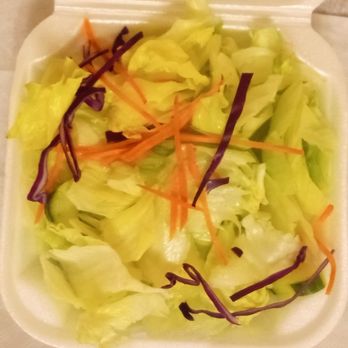 So Delicious Japanese Wasabi - House salad upon arrival first visit - Japanese Near Me - Roy, Utah So Delicious Japanese Wasabi - House salad upon arrival first visit - Japanese Near Me - Roy, Utah