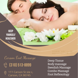 Carson Foot Massage - A couple's massage is just like any other massage service, but you and your partner receive the massage at the same time, o...