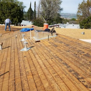 Roofing Touch - Roofing Touch Cleared the existing Roofing material - Roofing Near Me - Los Angeles, California