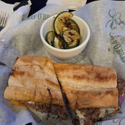 Steak Sandwich with Zucchini