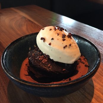 Pagu - Bast chocolate cake with peppercorn ice cream! - Japanese Near Me - Cambridge, Massachusetts Pagu - Bast chocolate cake with peppercorn ice cream! - Japanese Near Me - Cambridge, Massachusetts
