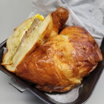 Donut Touch - Sausage, Egg and Cheese Croissant - Donuts Near Me - San Diego, California