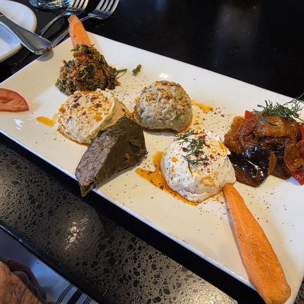 Cafe Mediterranean - Cold appetizer platter - Mediterranean Near Me - Cincinnati, Ohio