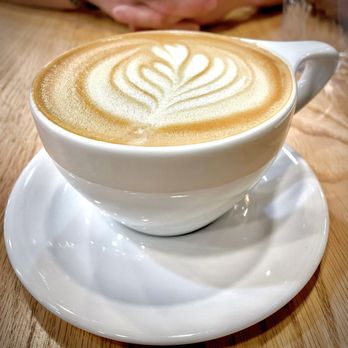 Qamaria Coffee - Pistachio latte - Coffee & Tea Near Me - Fullerton, California