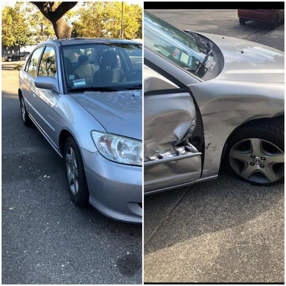 Picked up mangled, delivered brand new!