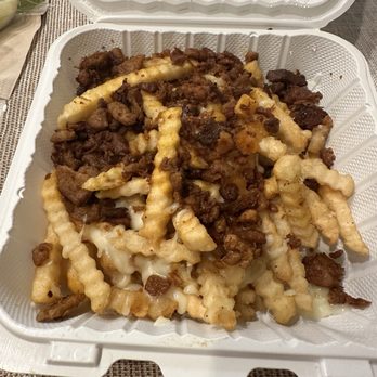 Taco Chico - Loaded fries with pastor ($14.95) - Tacos Near Me - Tustin, California Taco Chico - Loaded fries with pastor ($14.95) - Tacos Near Me - Tustin, California