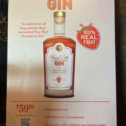 Watershed Distillery - Gin strawberry.... Nice in lemonade for the summer