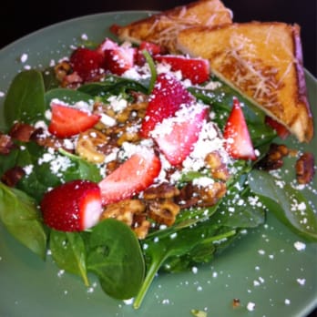 Break Your Fast - Spinach Strawberry Salad - American Near Me - Union City, California Break Your Fast - Spinach Strawberry Salad - American Near Me - Union City, California