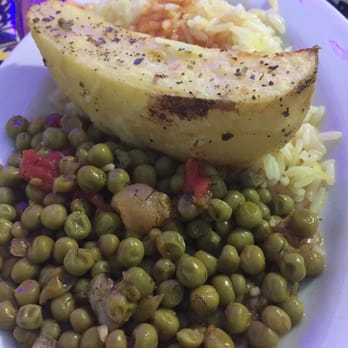 Hellas Restaurant - Rice and Peas (so-so) - Bakeries Near Me - Tarpon Springs, Florida