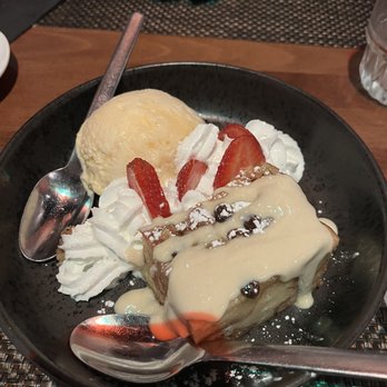 Tsunami - Croissant bread pudding - Ramen Near Me - Frederick, Maryland