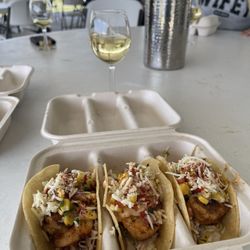 Coyote Moon Vineyards - Delicious food stand on site! The chef worked for Wolfgang Puck and other renowned chefs around the world Incredible food!!!