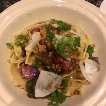 Odd Duck - Wagyu short rib pasta, cabbage, turnup, mushroom Meyer lemon - American Near Me - Austin, Texas Odd Duck - Wagyu short rib pasta, cabbage, turnup, mushroom Meyer lemon - American Near Me - Austin, Texas