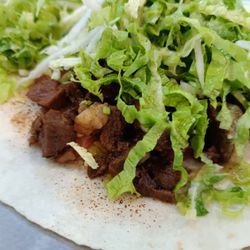 Silantro Fil-Mex - Beef and lengua tacos - sooooo good!