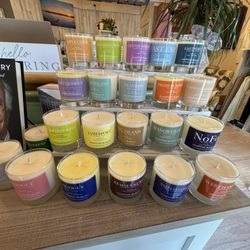 A Book Place - Candles for local towns and the children's book section