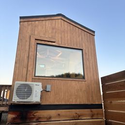 View of our cabin