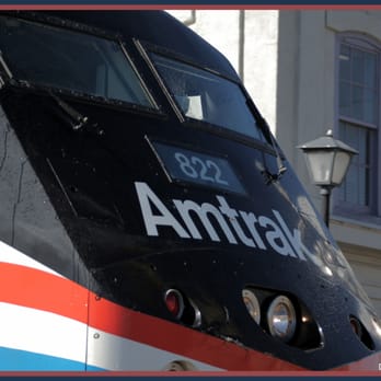 Amtrak Station - Engine 822 - Tallahassee Amtrak station in background. - Landmarks & Historical Buildings Near Me - Tallahassee, Florida Amtrak Station - Engine 822 - Tallahassee Amtrak station in background. - Landmarks & Historical Buildings Near Me - Tallahassee, Florida