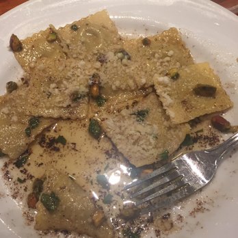 Pastaria - Pistachio ravioli - Italian Near Me - Clayton, Missouri