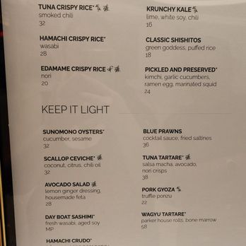 KYU - Menu August 2024 - Asian Fusion Near Me - Las Vegas, Nevada