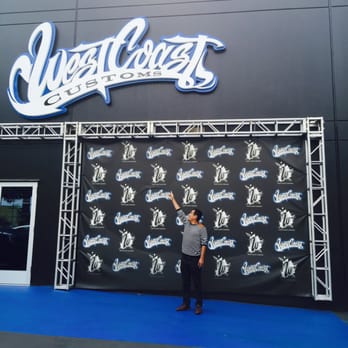 West Coast Customs - The outside of the shop with their logo on top. - Auto Customization Near Me - Burbank, California West Coast Customs - The outside of the shop with their logo on top. - Auto Customization Near Me - Burbank, California