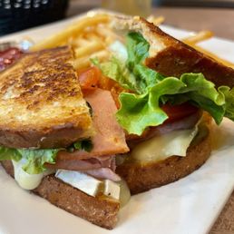 Grilled ham & brie