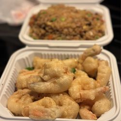 Shan Shan Low Restaurant - Salt & Pepper Prawns