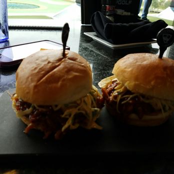 Topgolf - Pulled pork sliders (2) - Golf Near Me - Houston, Texas