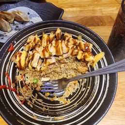Rice bowl with chicken ....awesome